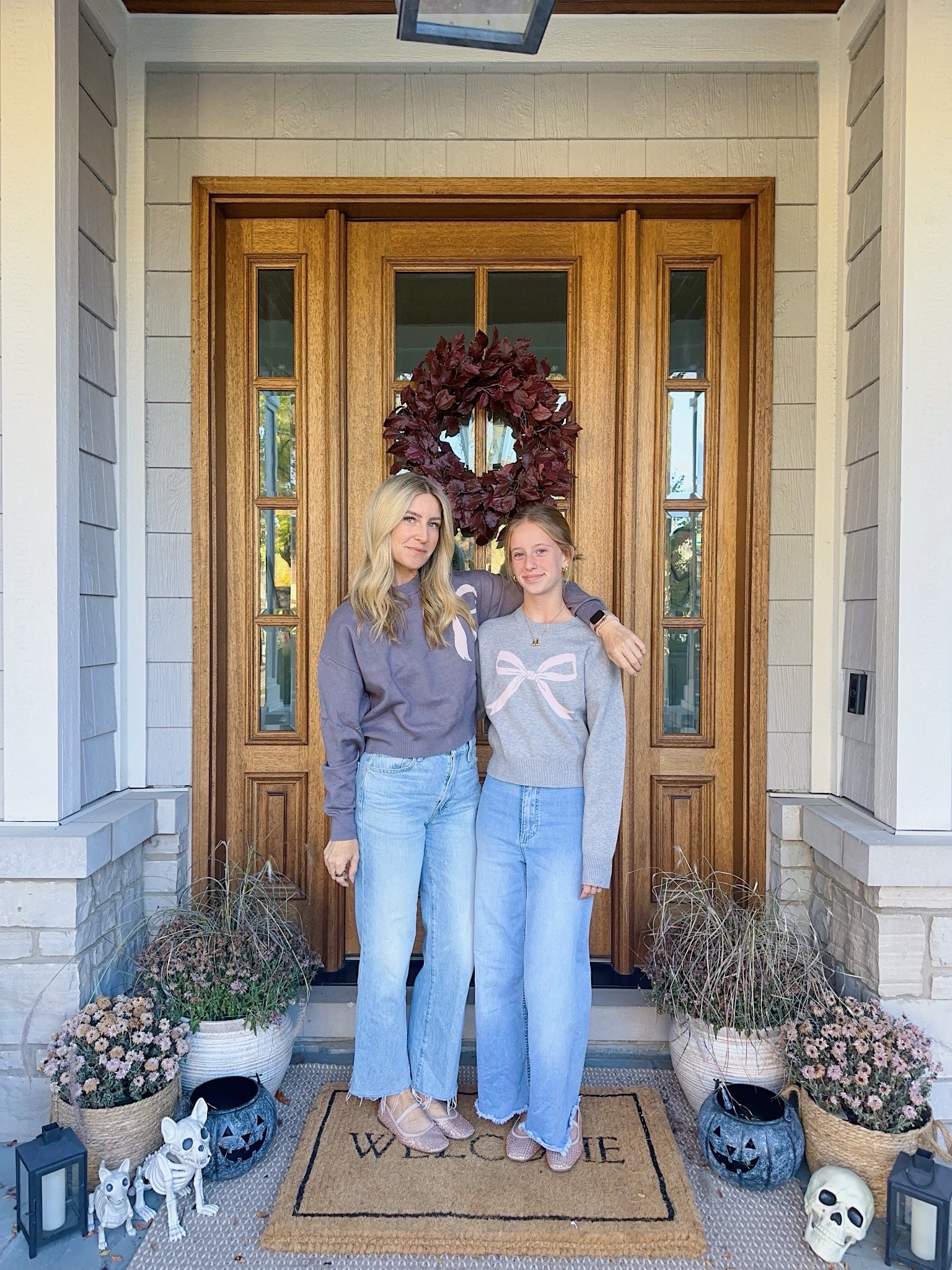 Happy Birthday to me!!! 🥳 #walmartpartner To celebrate I’m partnering with @walmartfashion to share some fall fashion picks! The cutest pieces to transition you from fall to holiday! Don’t miss this bow sweater for just $15! Wearing a size small! 🎀

#walmartfashion @walmart 

#LTKOver40 #LTKHoliday #LTKSeasonal