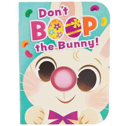 Don't Boop the Bunny! Easter Board Book with Silicone Pop-It Nose      Board book – December 16... | Amazon (US)