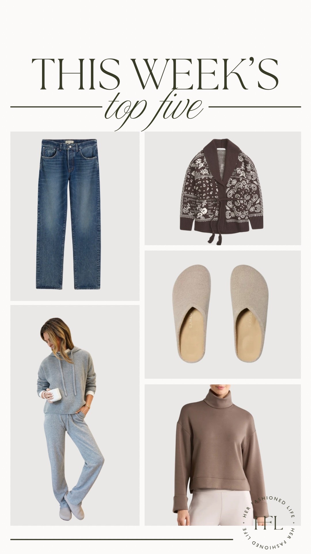 Top 5! ✋🏼 

Use code:FashionedLifeSpanx at checkout for a discount! 

#Spanx #Quince #Cashmere #Madewell #Abercrombie #Rothys #Clogs #TopSellers 