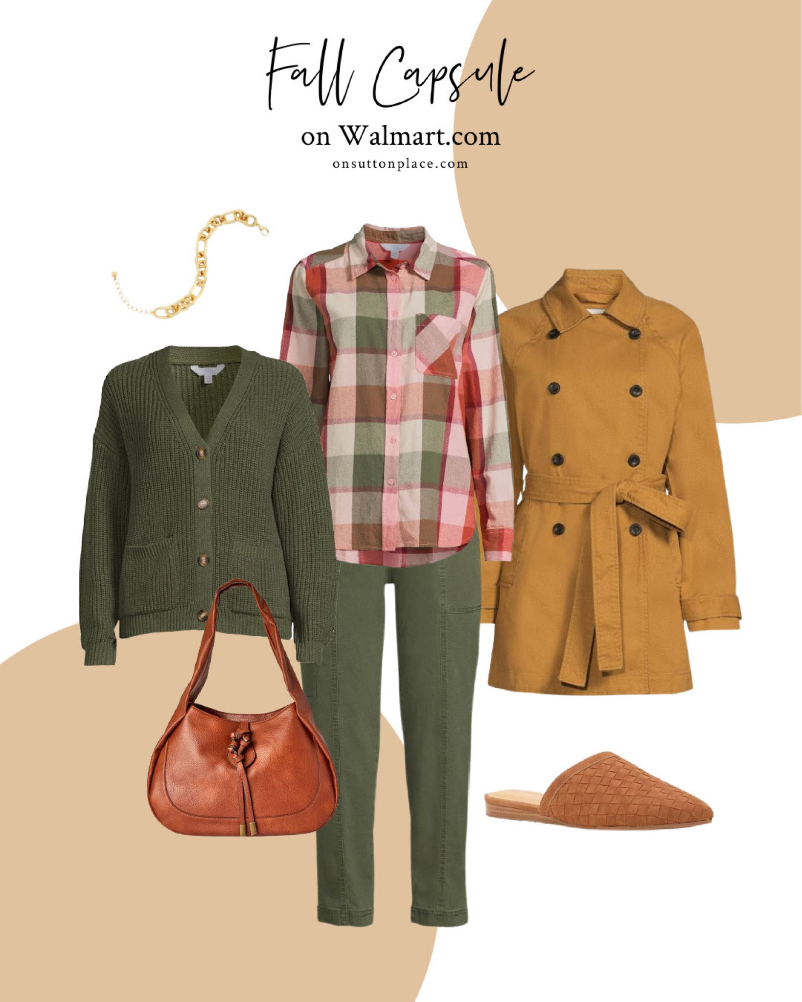 Fall perfection: cargo pants, plaid, and a cozy sweater. @Walmart
#walmartpartner #walmartfashion @walmartfashion

#LTKstyletip #LTKover40 #LTKSeasonal