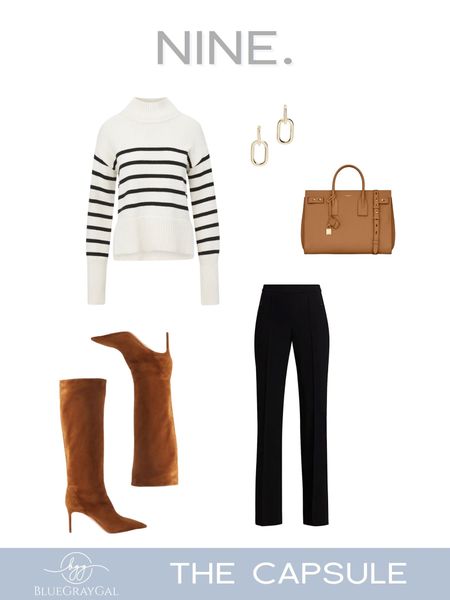 Striped sweater and work pants with brown boots. What to pack for a work trip!


#LTKworkwear #LTKtravel #LTKstyletip