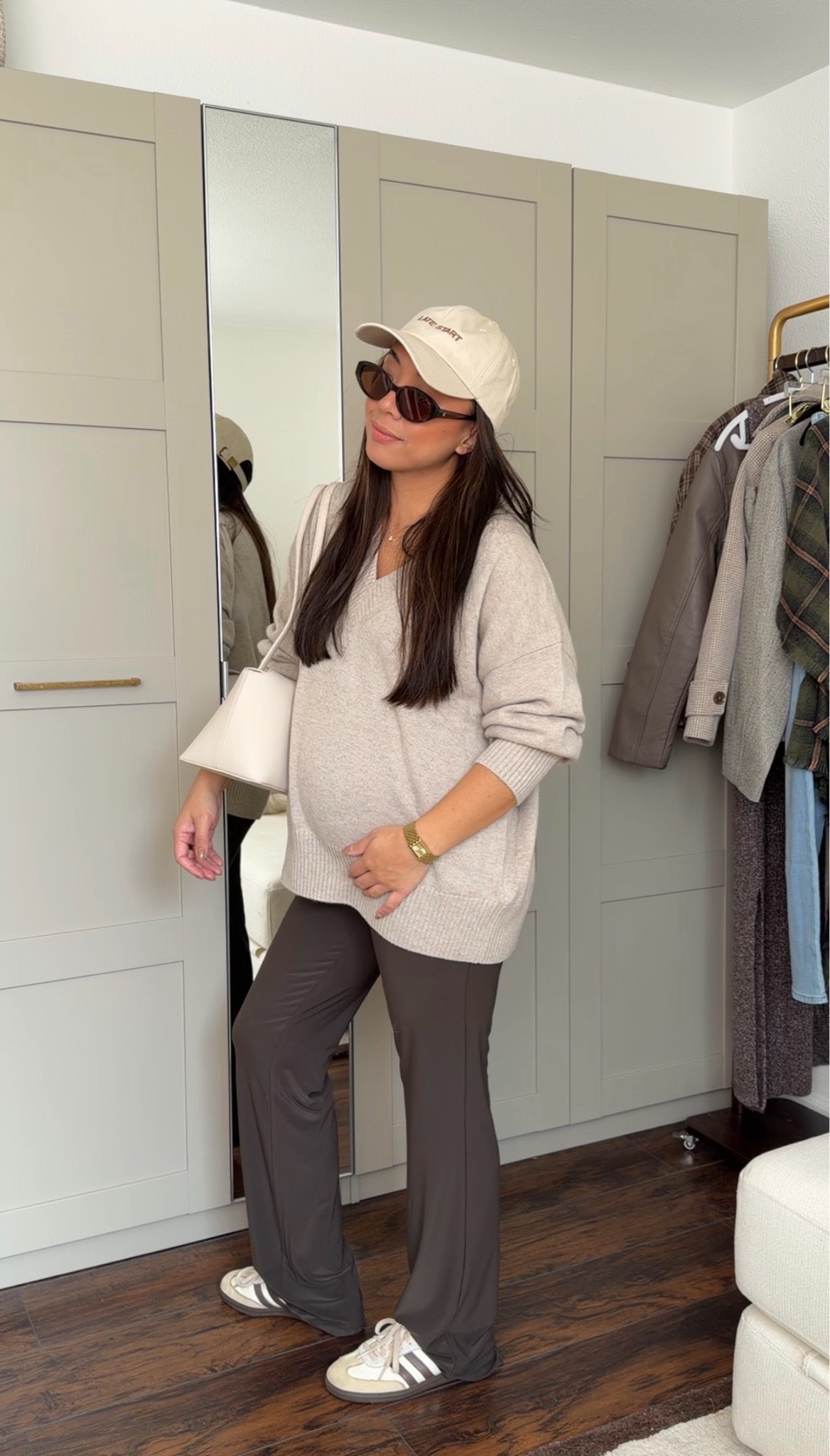 Easy casual bump outfit 🍂🤎

#LTKBump #LTKootd