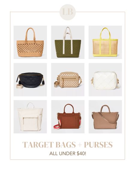 These Target bags and purses come in so many styles and colors, and they’re all 20% off!

#LTKSeasonal #LTKitbag #LTKsalealert