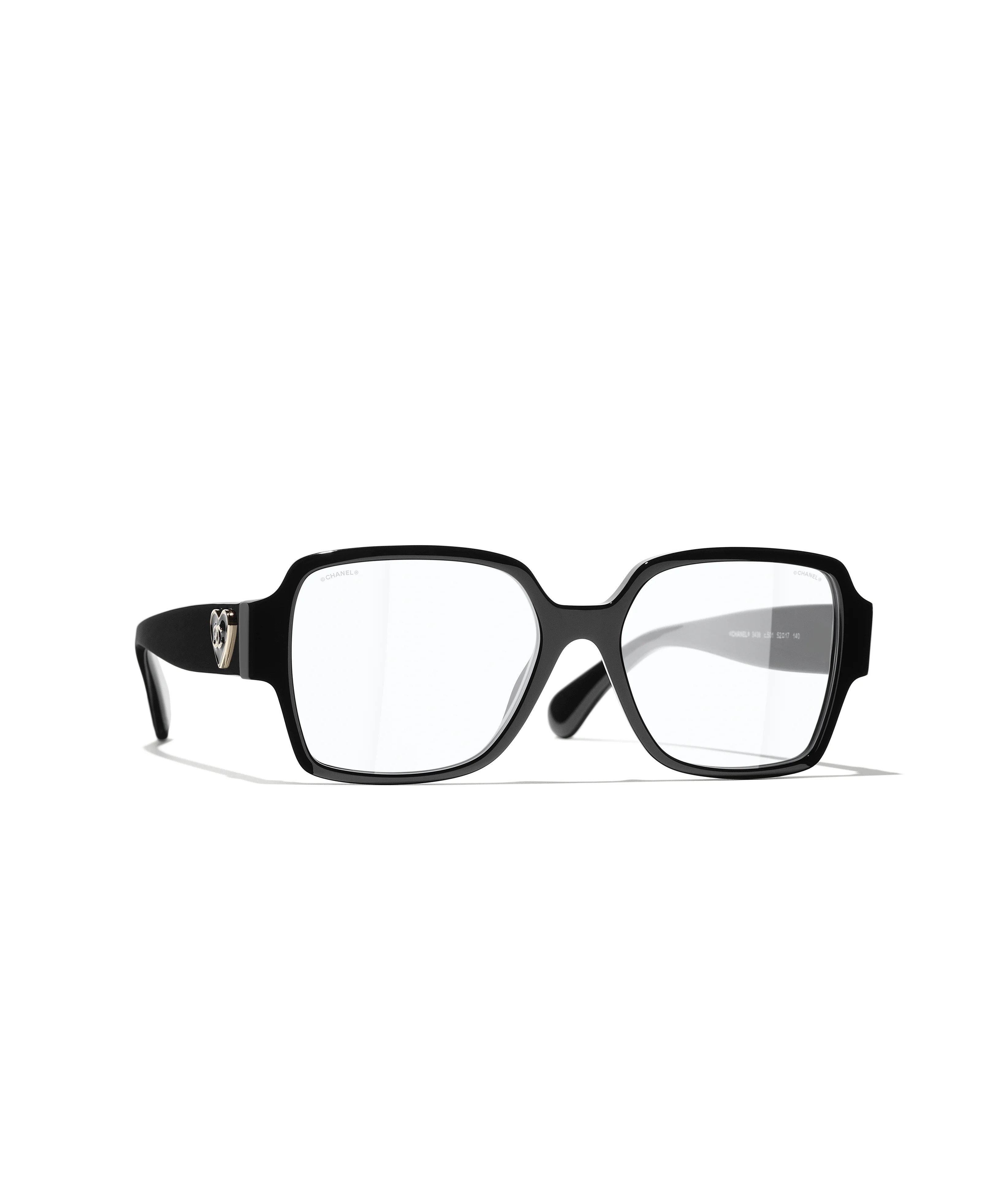 CHANEL Eyewear: Square Blue Light Glasses, acetate — Fashion | CHANEL | Chanel, Inc. (US)