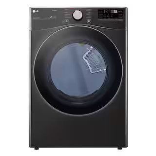 LG Electronics 7.4 cu. ft. Large Capacity Vented Smart Stackable Electric Dryer with Sensor Dry a... | The Home Depot