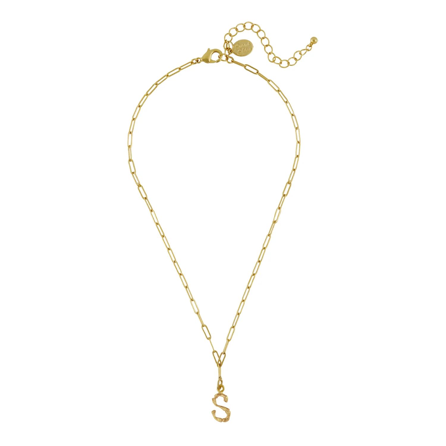 Bamboo Initial Necklace | Susan Shaw