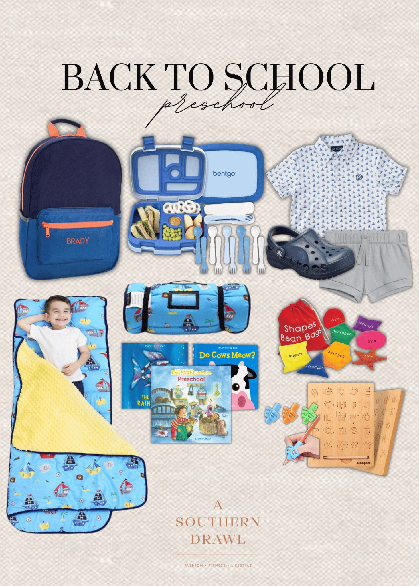 Back to School Preschool Faves

back to school, pre-k faves, books for toddlers, toddler nap essentials, kindergarten faves, B2S, bentgo box, crocs, Montessori learning tools 

#LTKBacktoSchool #LTKBaby #LTKFindsUnder100