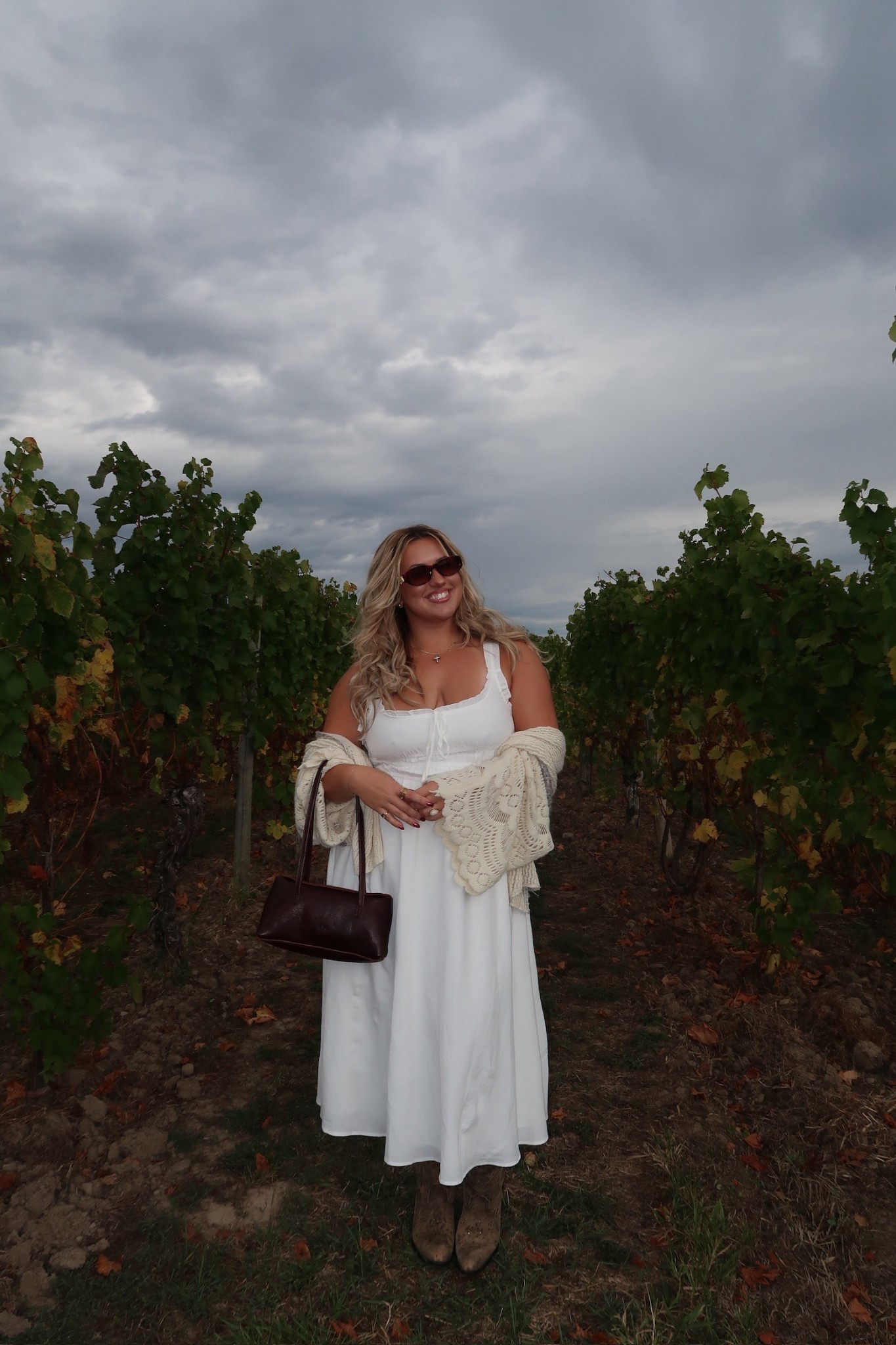 Fall outfits🫶🏼 white dress and boots, winery outfit, brown leather bag, autumn outfits, cottage core style milkmaid dresses, long dress and boots, pumpkin picking outfit

#LTKSeasonal #LTKStyleTip #LTKMidsize