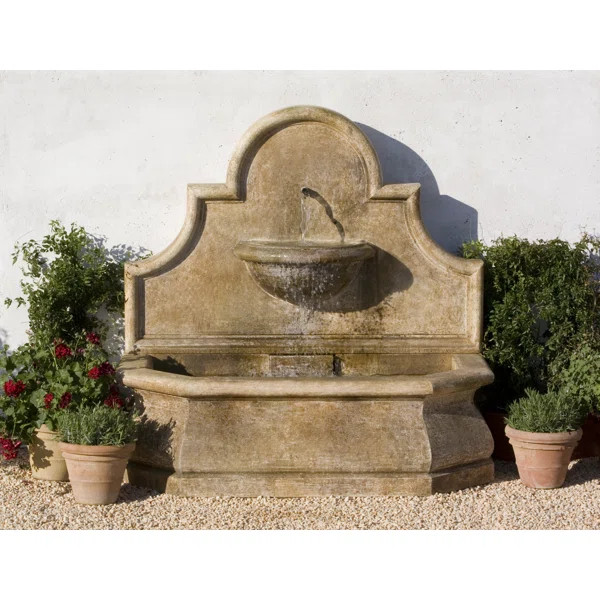 Andalusia Hand Crafted Weather Resistant Table Top Fountain with Light | Wayfair North America