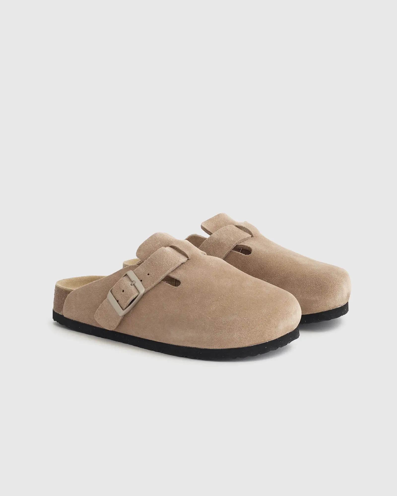 Water Repellent Suede Clog Mule | Quince