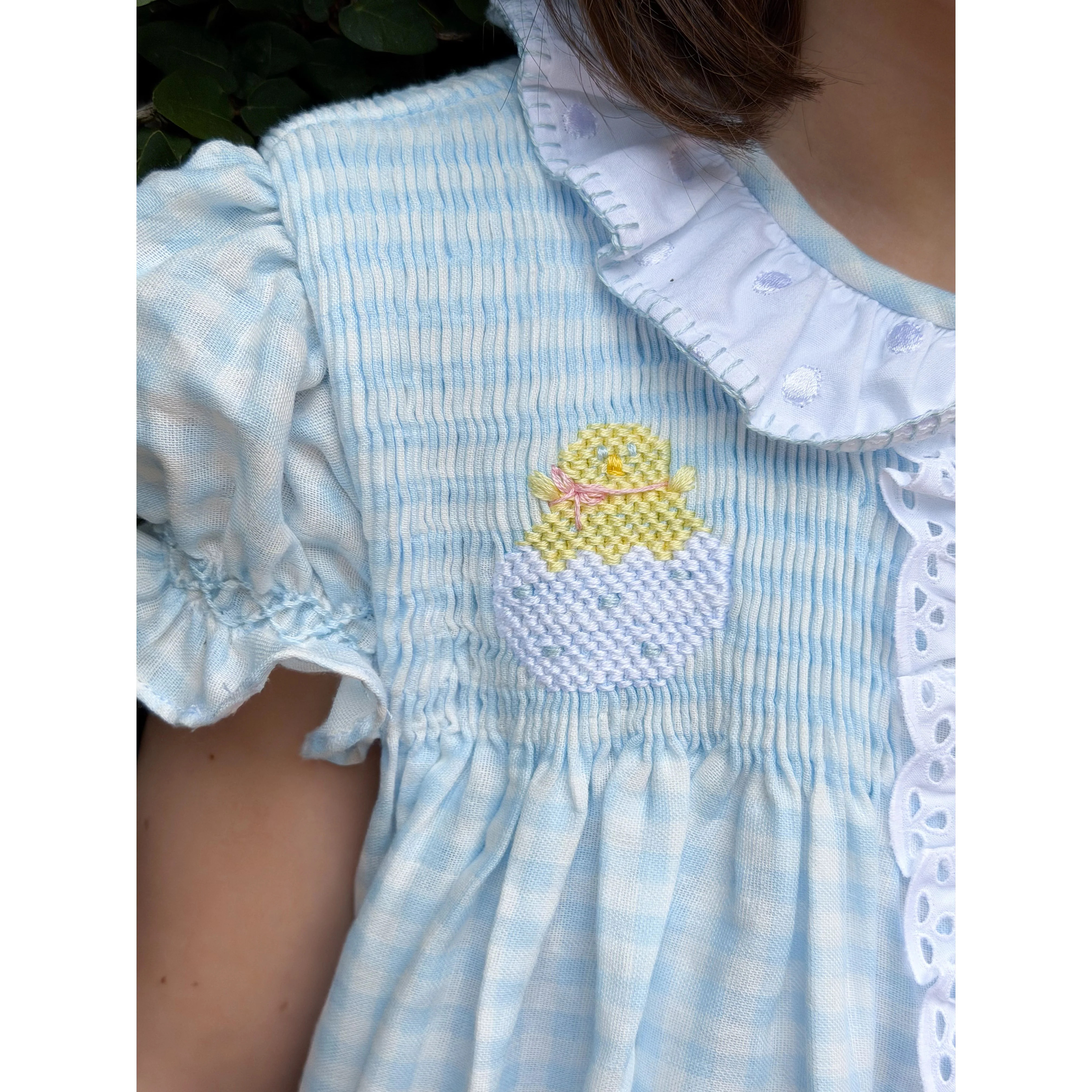 Hand Appliquéd Chicky Chick Easter Dress Set - Pre-Order | Alice Kathleen & Co | Alice Kathleen & Co.