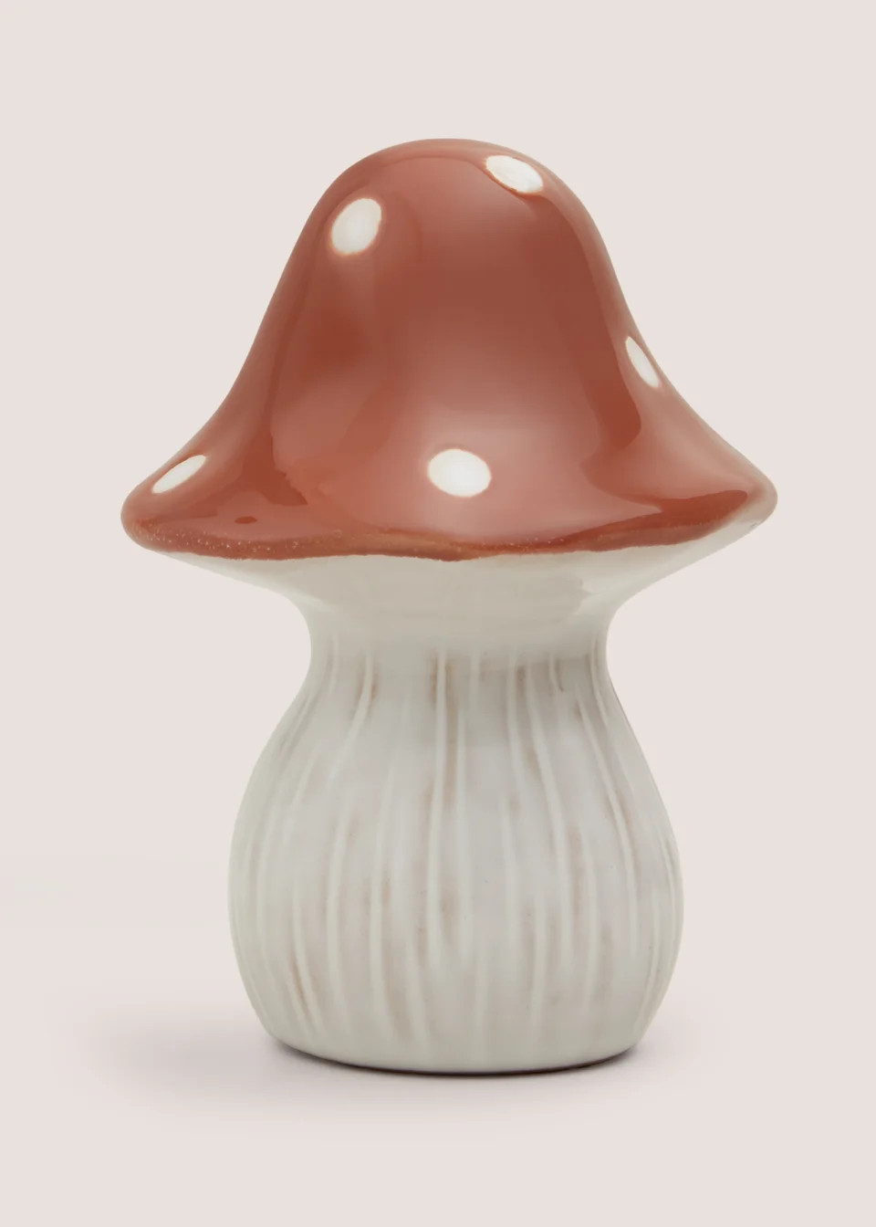Brown Mushroom Ornament (9cmx9cmx12cm) | Matalan (UK)