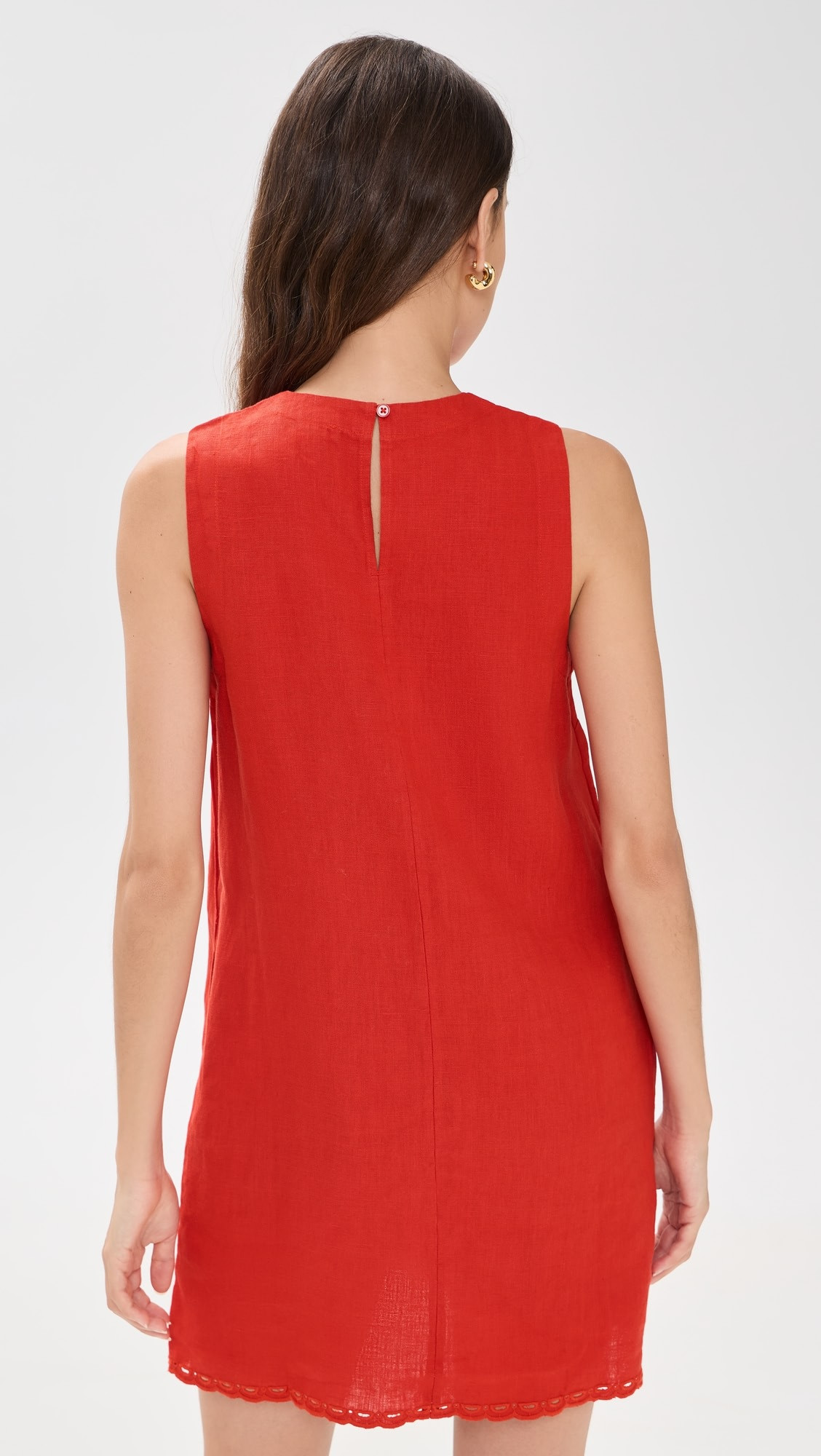 Embroidered Mini Shift Dress | Shopbop