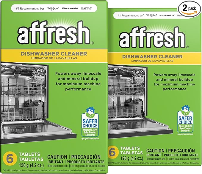 Affresh Dishwasher Cleaner, 12 Month Supply, Helps Remove Limescale and Odor-Causing Residue     ... | Amazon (US)