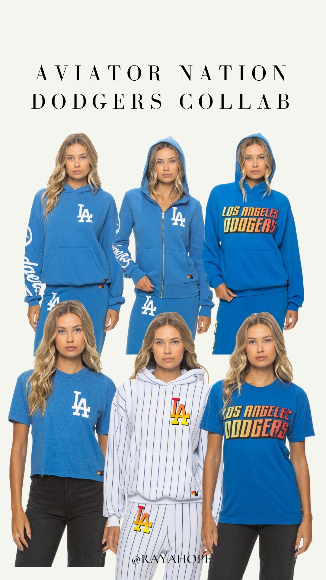 Dodgers aviator nation collab

#LTKmomlife #LTKgrwm #LTKootd