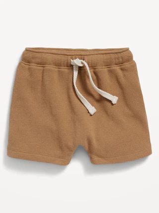 U-Shaped Thermal-Knit Pull-On Shorts for Baby | Old Navy (US)