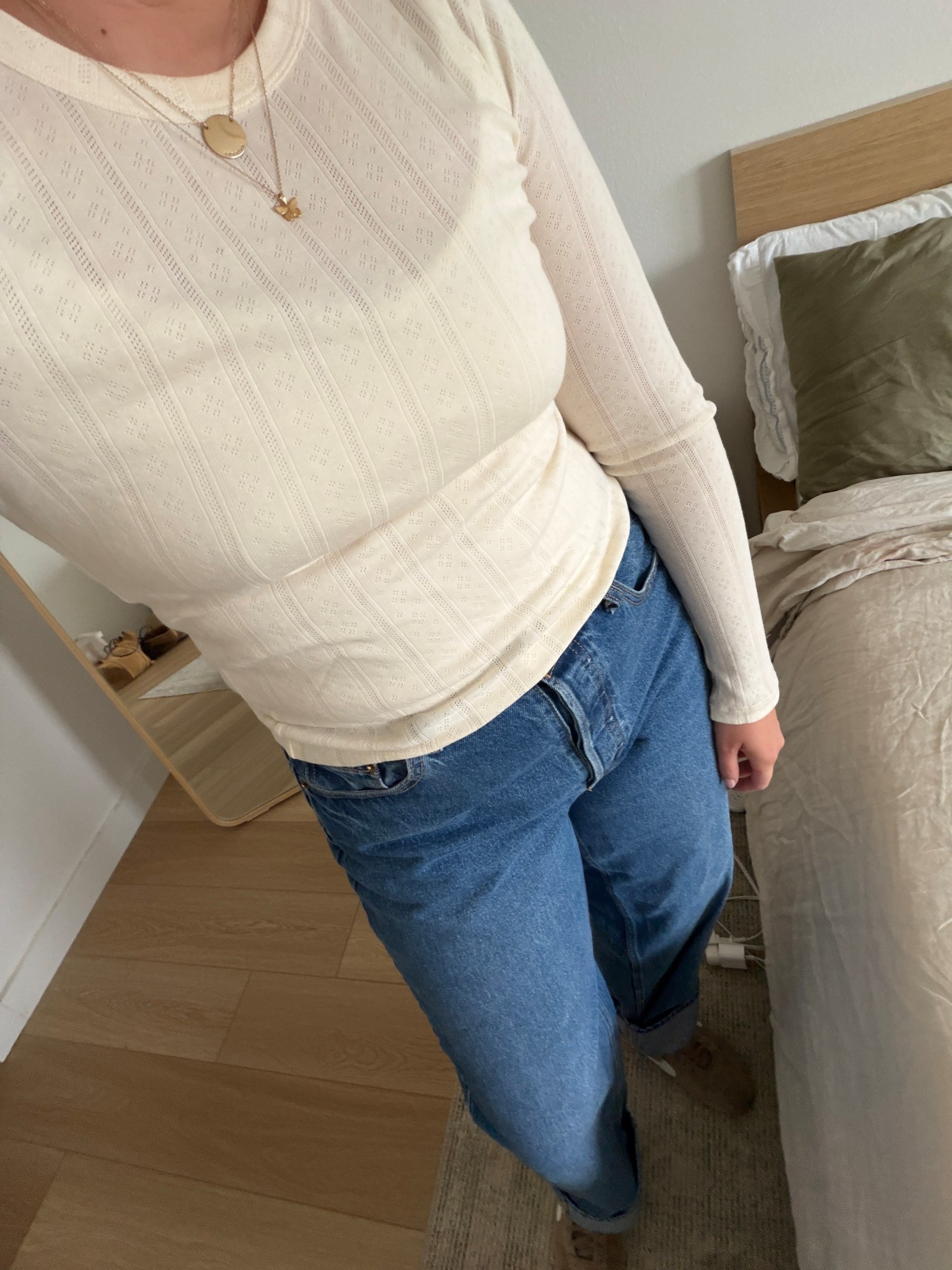 Obsessed with this shirt from Marine Layer! I had both gifted but get so many compliments on these. Wearing a M (I wear a cream tank under) 

#LTKmomlife #LTKMidsize #LTKootd