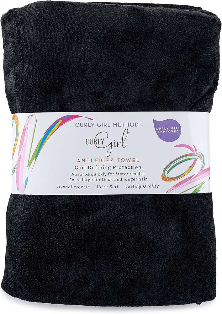 Curly Girl Towel for Women with Curls, Anti-Frizz, Absorbent, Fast Drying, Curly Hair, Microfiber... | Amazon (US)