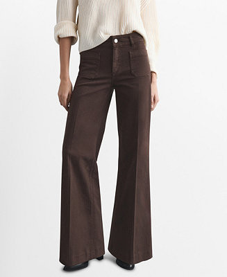 Women's Pockets Wide-Leg Jeans | Macy's