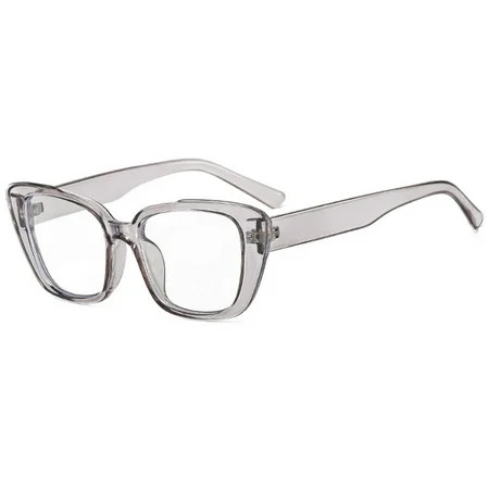 Computer Glasses Eyewear Clear Lens Blue Light Blocking Square Frame Universal Frame for Men and Wom | Walmart (US)