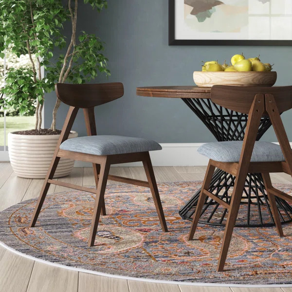 Argjela Side Chair in Walnut | Wayfair Professional