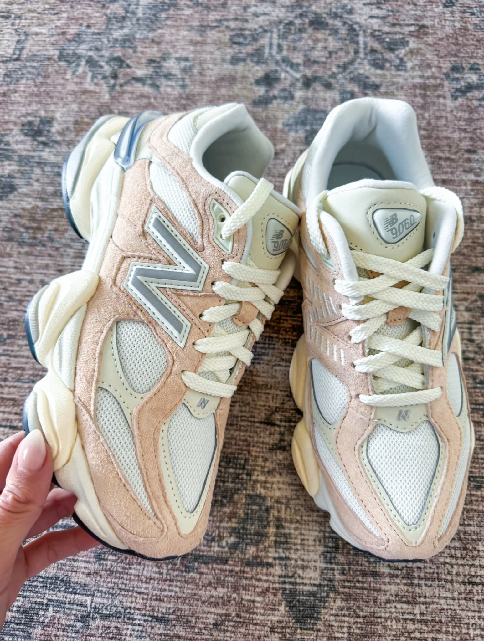 White sneakers. Neutral sneakers. Travel shoes. Disney shoes. European shoes.  New Balance 9060 in vintage rose and TTS.. Gift ideas for her. I’ve worn these to Disney and they are great for walking all day 

#LTKTravel #LTKShoeCrush #LTKGiftGuide
