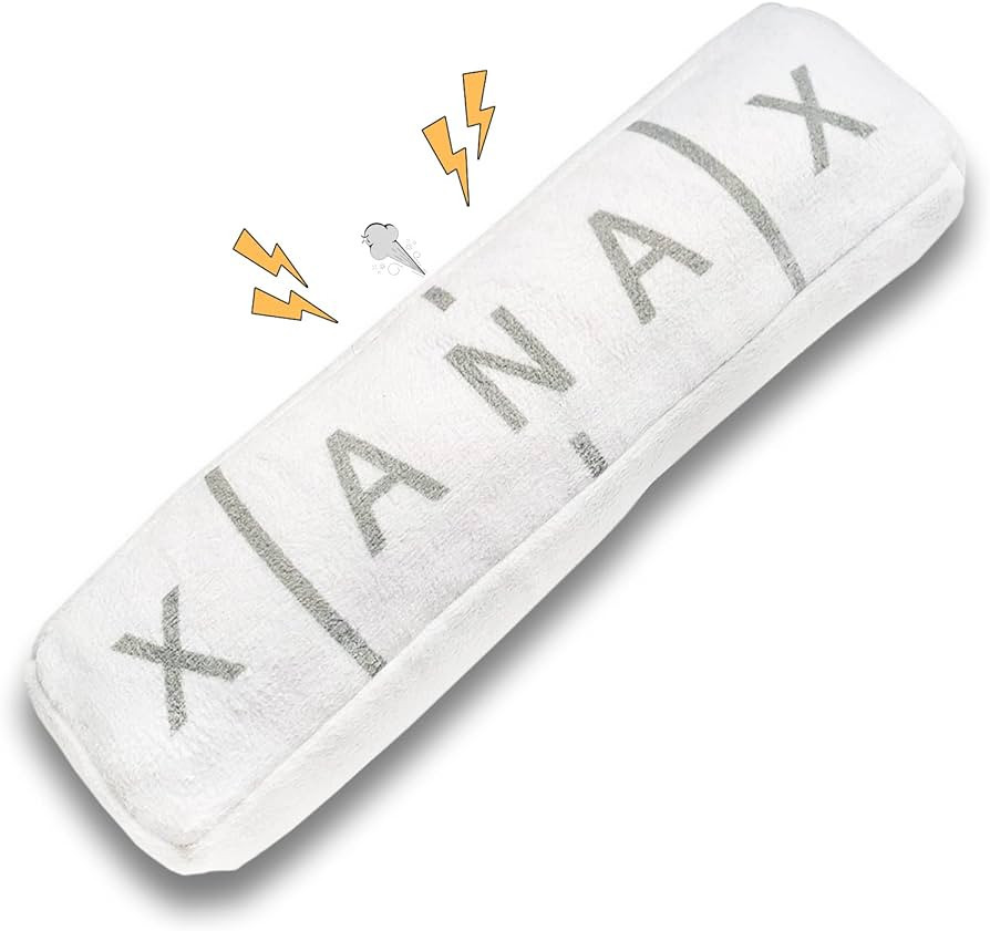 Nestpark Chill Pup Funny Dog Toy - Parody Plush Squeaky Crinkle Dog Toy | Amazon (US)