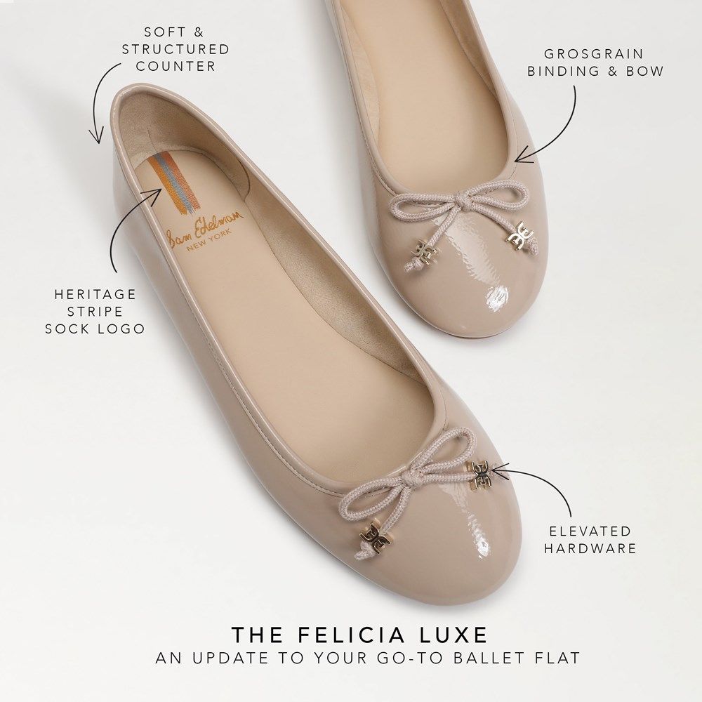 Felicia Luxe Ballet Flat | Sam Edelman