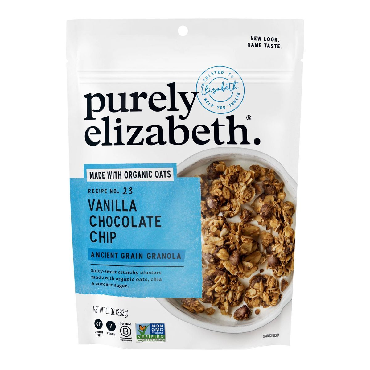 Purely Elizabeth Vanilla Choc Chip Ancient Grain Granola - 10oz | Target