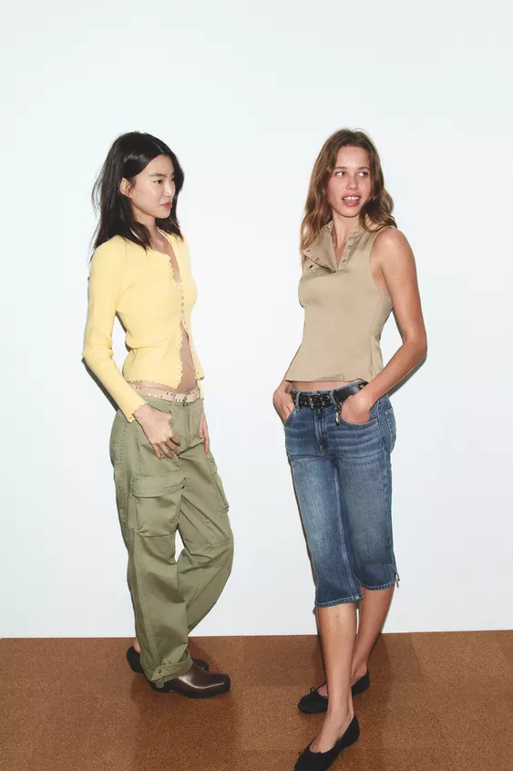 RIB KNIT CARDIGAN | Zara US