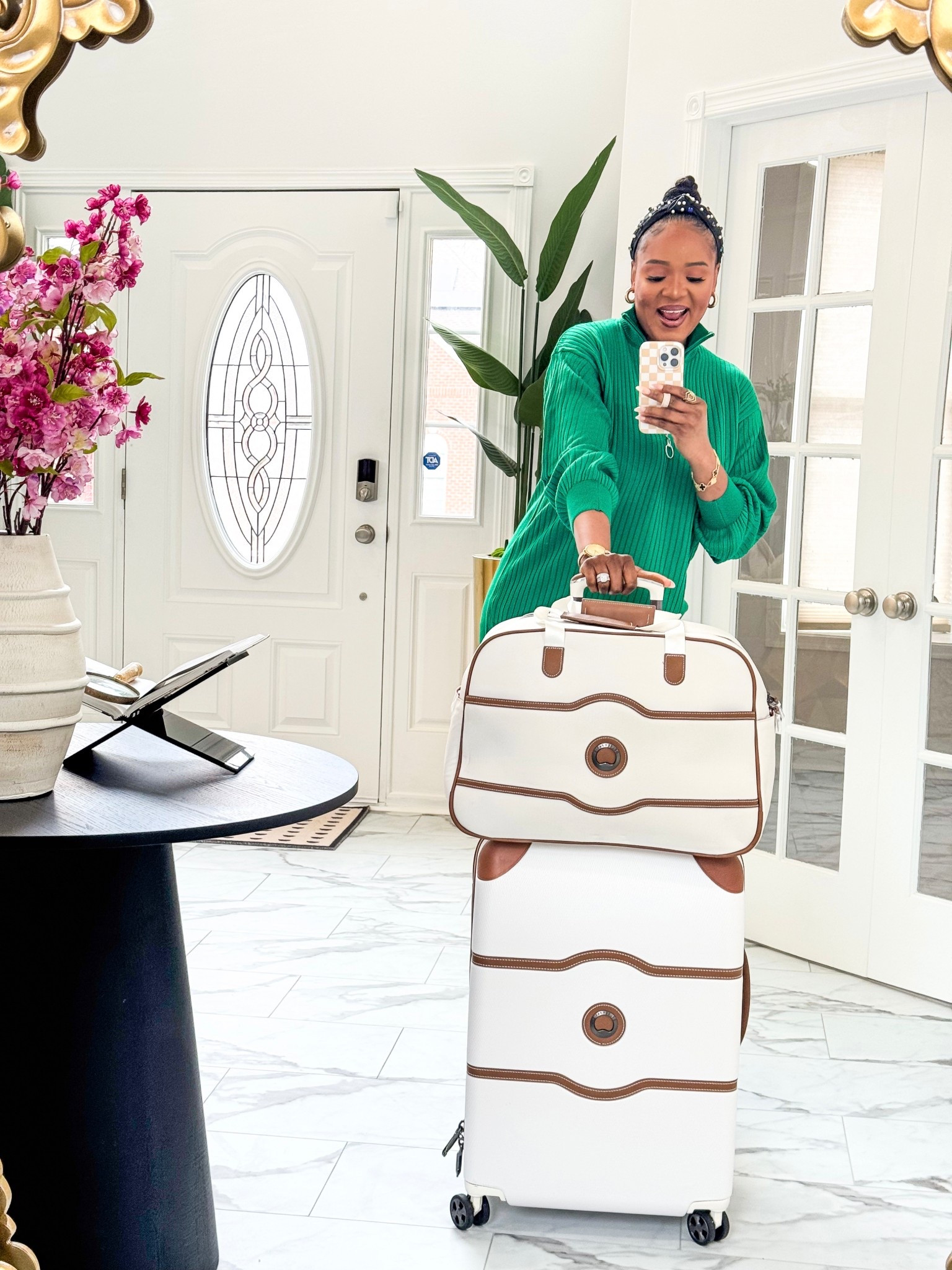 Ready for a Vacay? These gorgeous luggage’s will make a perfect duo. Love how spacious and durable they are 💕 
Tap below to shop! Follow me @omabelle for more Fashion, Home & everything inbetween. Glad to have you here!!! 💕😊🙏

#LTKSeasonal #LTKTravel #LTKItBag