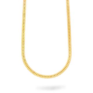 Liquid Gold Filled Herringbone Necklace | Stone & Strand