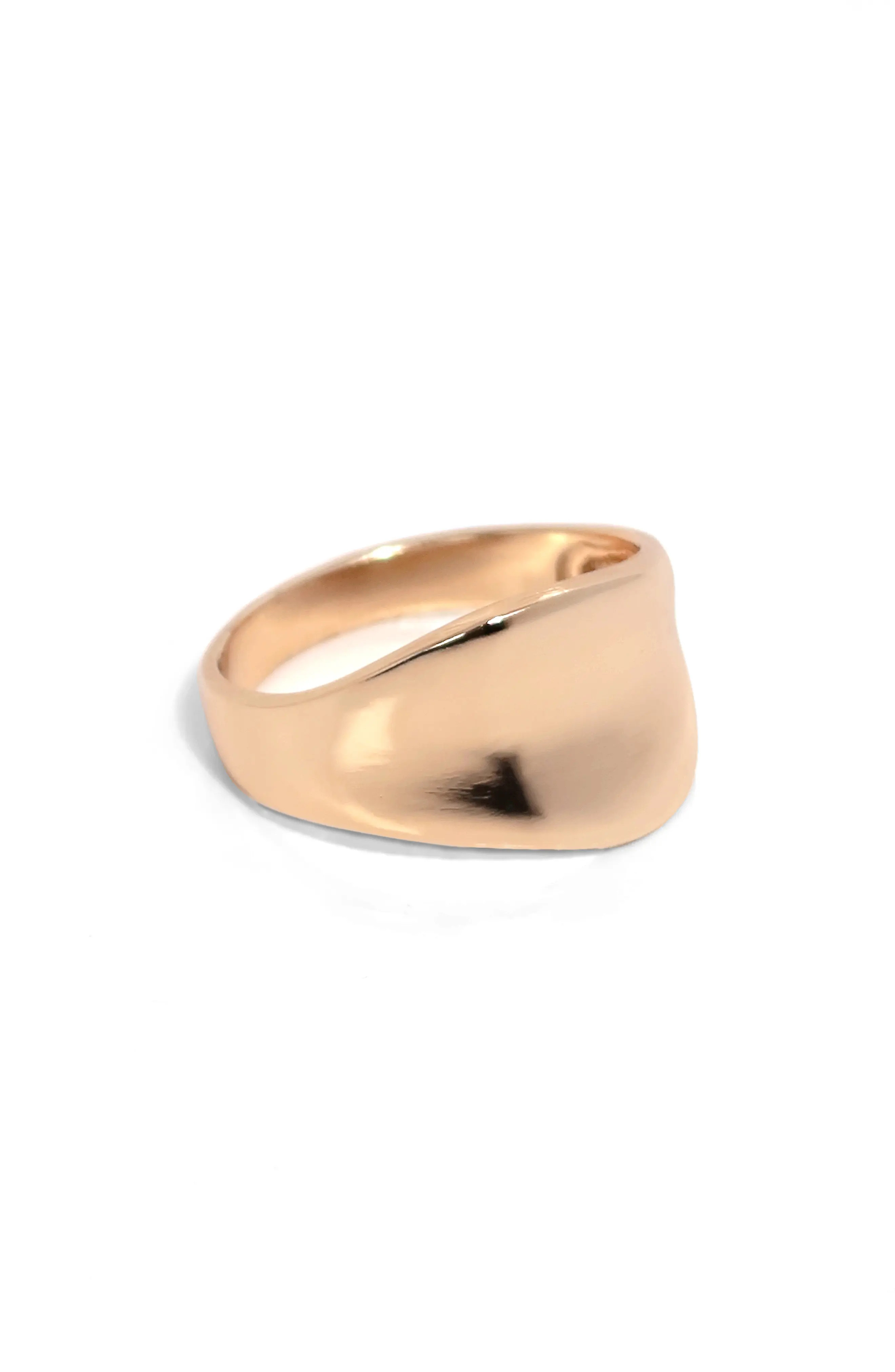 Young Frankk Crest Ring, Size 7 in Gold at Nordstrom | Nordstrom
