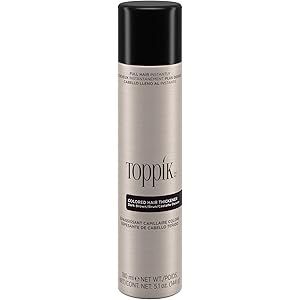 Toppik Colored Hair Thickener, Hair Spray for Thinning Hair, Colored Hair Spray for Root Touch Up an | Amazon (US)