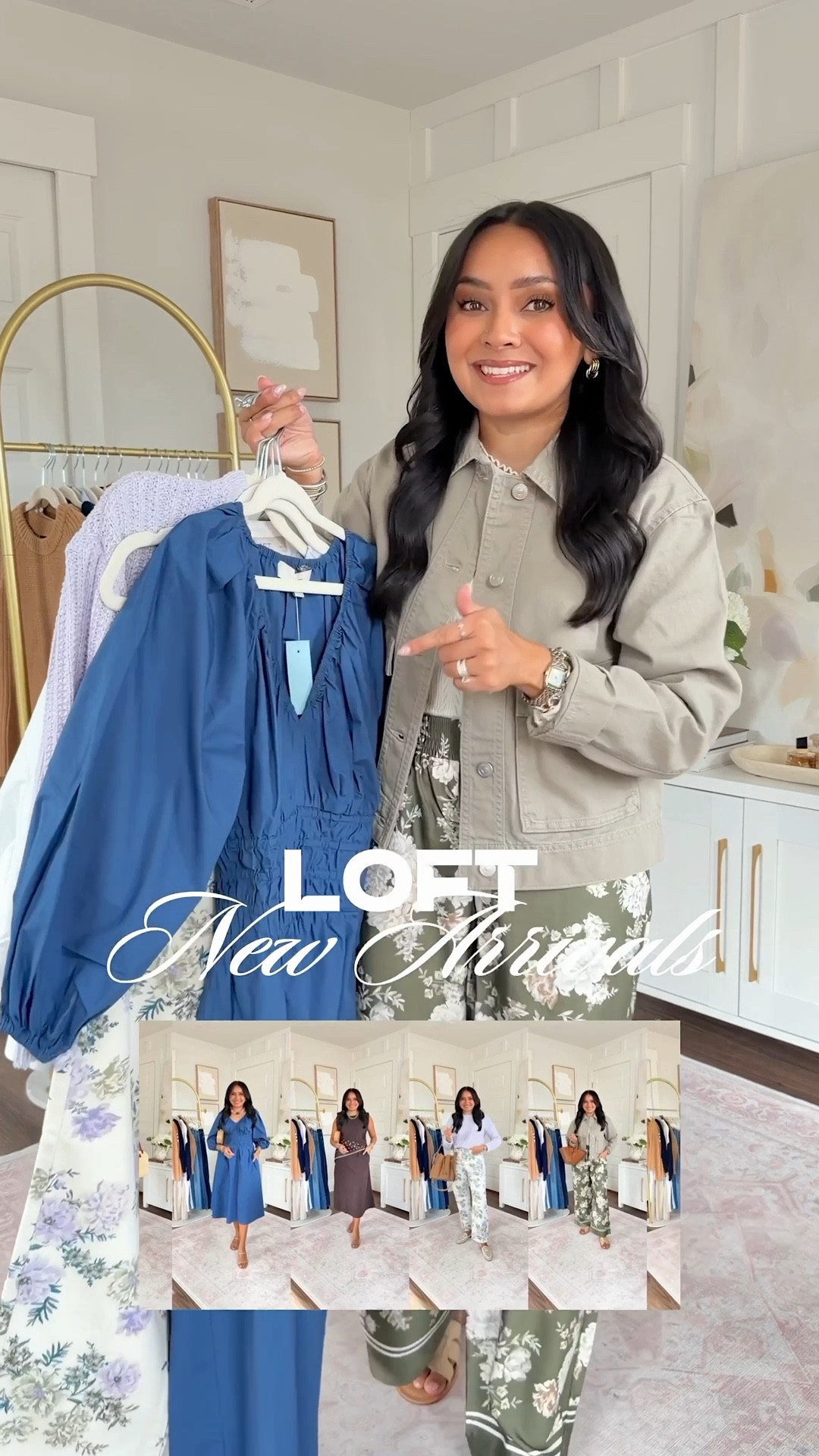 Spring Try On!
For reference: I’m 5’0, 32b bra size, and 2/26 in bottoms, pear shaped. 
*Everything I share is unaltered! TTS means true to size. Between size 5-6.5 in shoes

Olive green jacket size xs petite TTS
White sweater size xs petite TTS
Green floral pants size x petite TTS
Sandals size 5.5 TTS

White button down dress size xs petite TTS I don’t think this dress is see through but I still added a slip underneath!
Sandals size 5 TTS


Brown cocoa sweater size xs petite tTS
Brown cocoa striper 2 petite TTS
Sneakers size 6 TTS
White button down size xs petite TTS
Green cargo pants size 2 petite TTS
Brown sandals size 5.5 TTS

Brown java dress size xs petite TTS
Clear heels size 5 TTS

Purple violet size xxs regular TTS
Floral jeans size 26 petite TTS
Loafers size 5 TTS

Blue lakeside night dress size xs petite TTS
Tan heels size 5 TTS


Comment SHOP below to receive a DM with the link to this post on my LTK ⬇ https://liketk.it/5V95d #ltkpetite #ltkgrwm #ltkootd

#LTKootd #LTKPetite #LTKSaleAlert