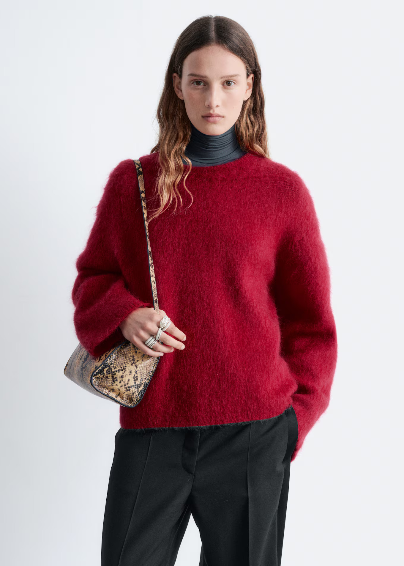 Brushed Mohair-Blend Sweater | & Other Stories UK