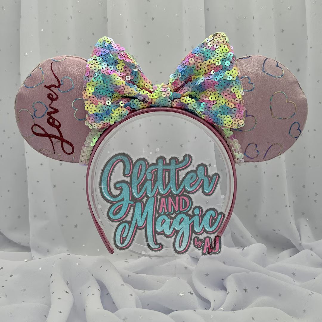 Taylor Swift Lover Inspired Mouse Ears - Etsy | Etsy (US)