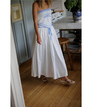 Gianni Bini x Cyd Morris The Violante Cinched High Rise Maxi Skirt | Dillard's | Dillard's