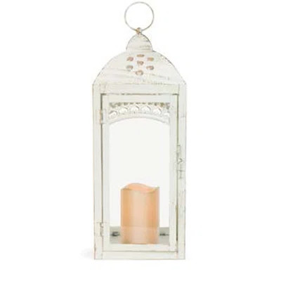 Decorative Metal Lantern Ophelia & Co. Size: 16.5" H x 6.38" W x 6.38" D | Wayfair North America