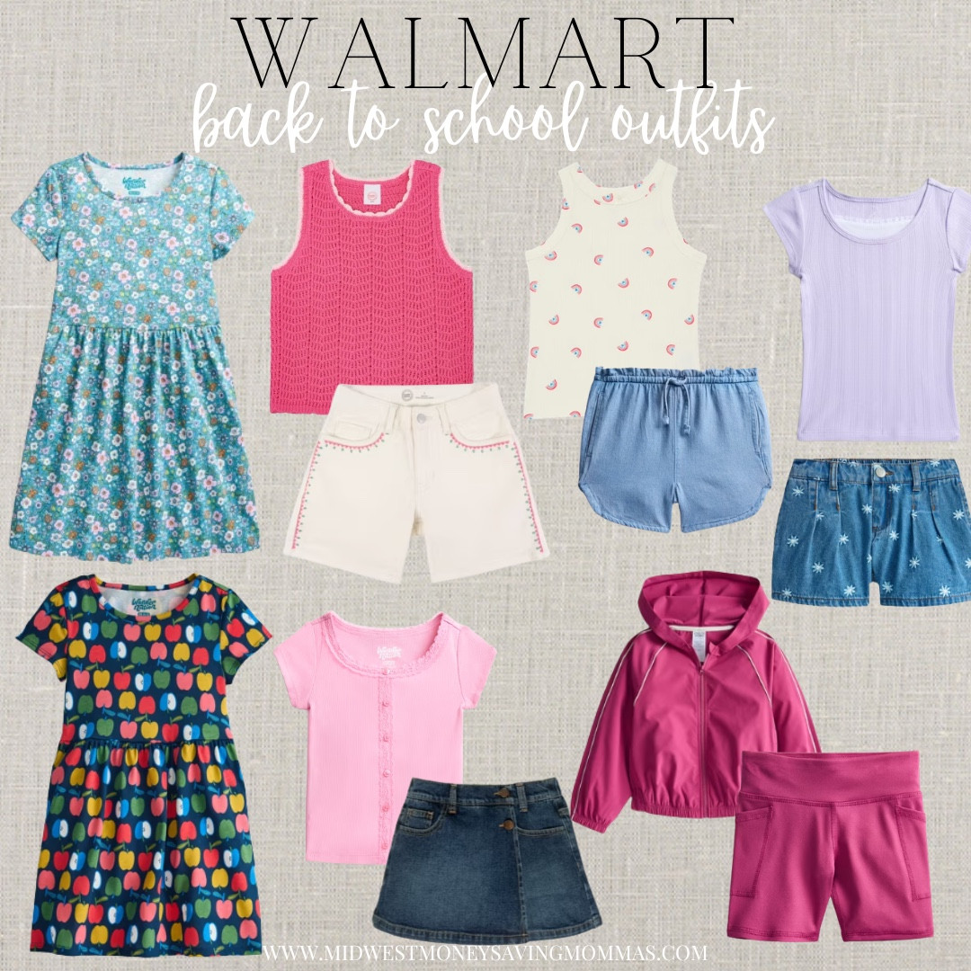 Back to school outfits! 

Walmart fashion school clothes girls clothes activewear

#LTKSeasonal #LTKmomlife #LTKKids