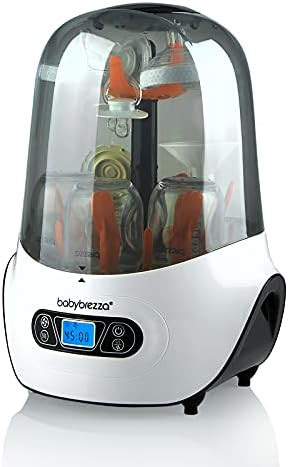 Baby Brezza Baby Bottle Sterilizer and Dryer Machine – Electric Steam Sterilization - Universal... | Amazon (US)