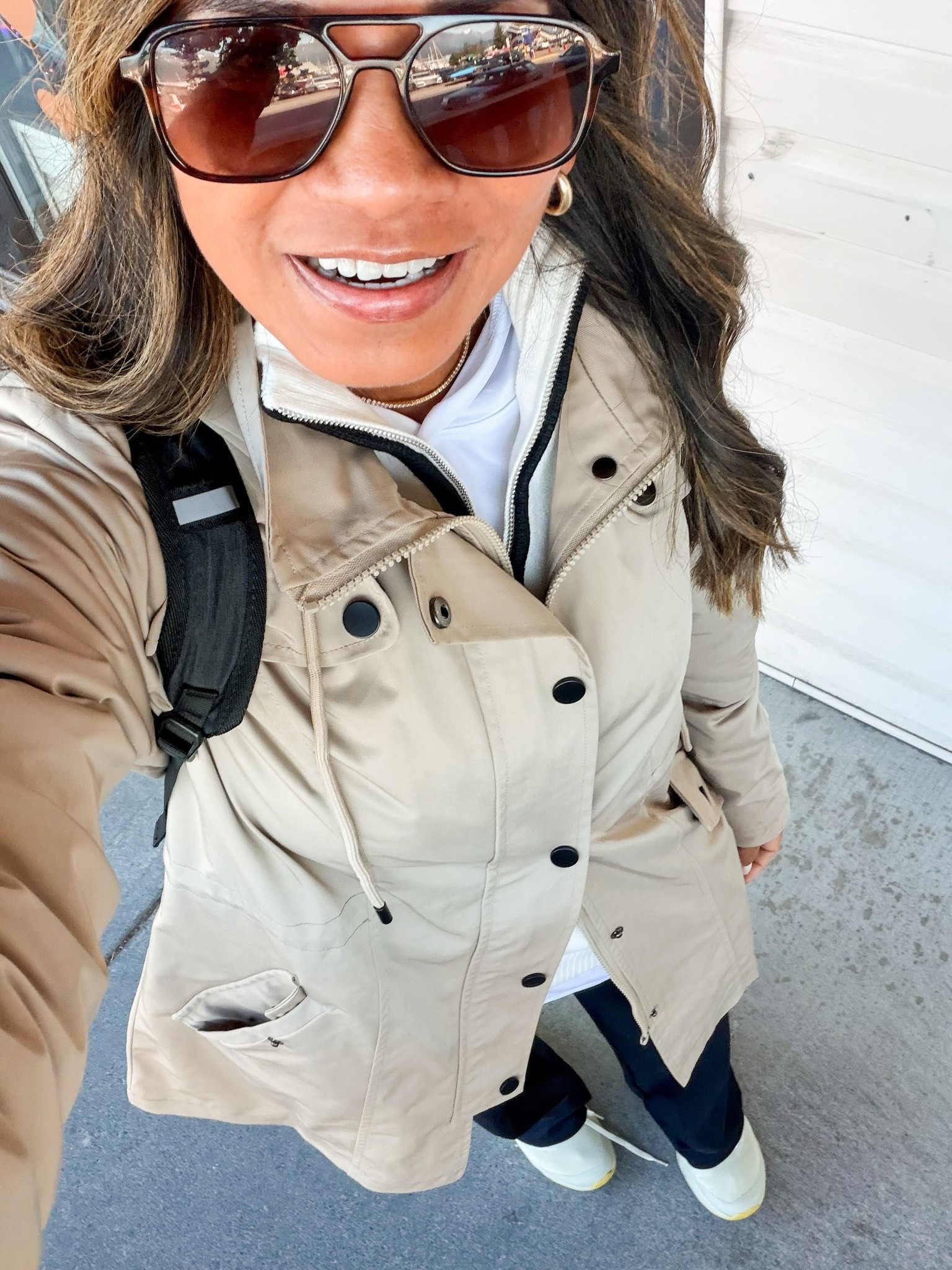 What I wore to Alaska 
Waterproof jacket in small tts
Fleece pullover in small tts
Long sleeve shirt with UPF 50
White leg stretchy pants in small
Waterproof sneakers fit tts
Wore this to one day Alaska cruise to see glaciers, wildlife etc. Amazon finds, over 50 style, midlife fashion, petite fashion,midlife women, affordable fashion, fashion over40

#LTKActive #LTKPetite #LTKTravel