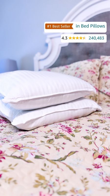 Bestselling bed pillows! 

Pillows
Bed
Bedding
Bedroom


#LTKFindsUnder100 #LTKFamily #LTKHome