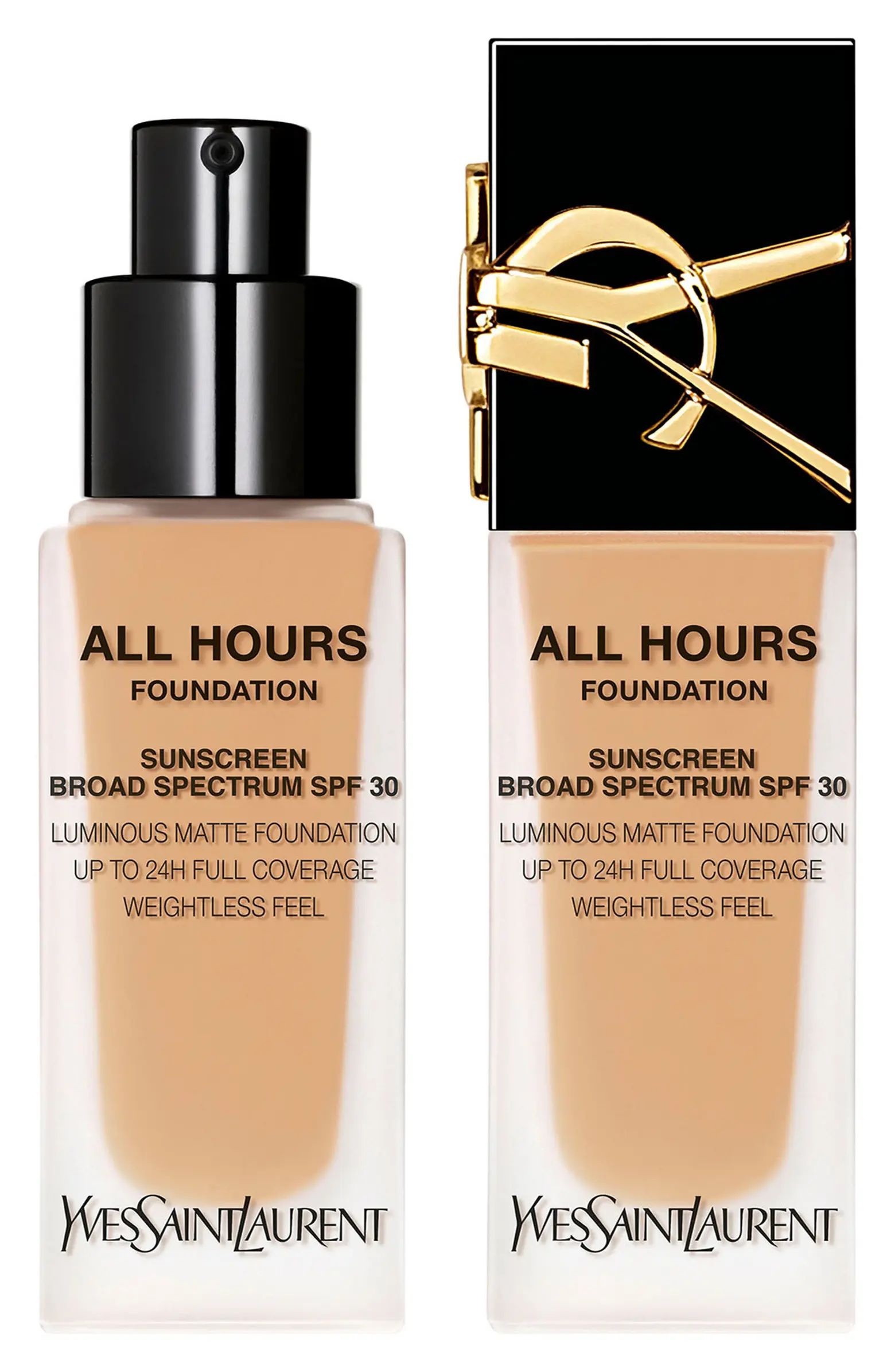 Yves Saint Laurent All Hours Luminous Matte Foundation 24H Wear SPF 30 with Hyaluronic Acid | Nor... | Nordstrom