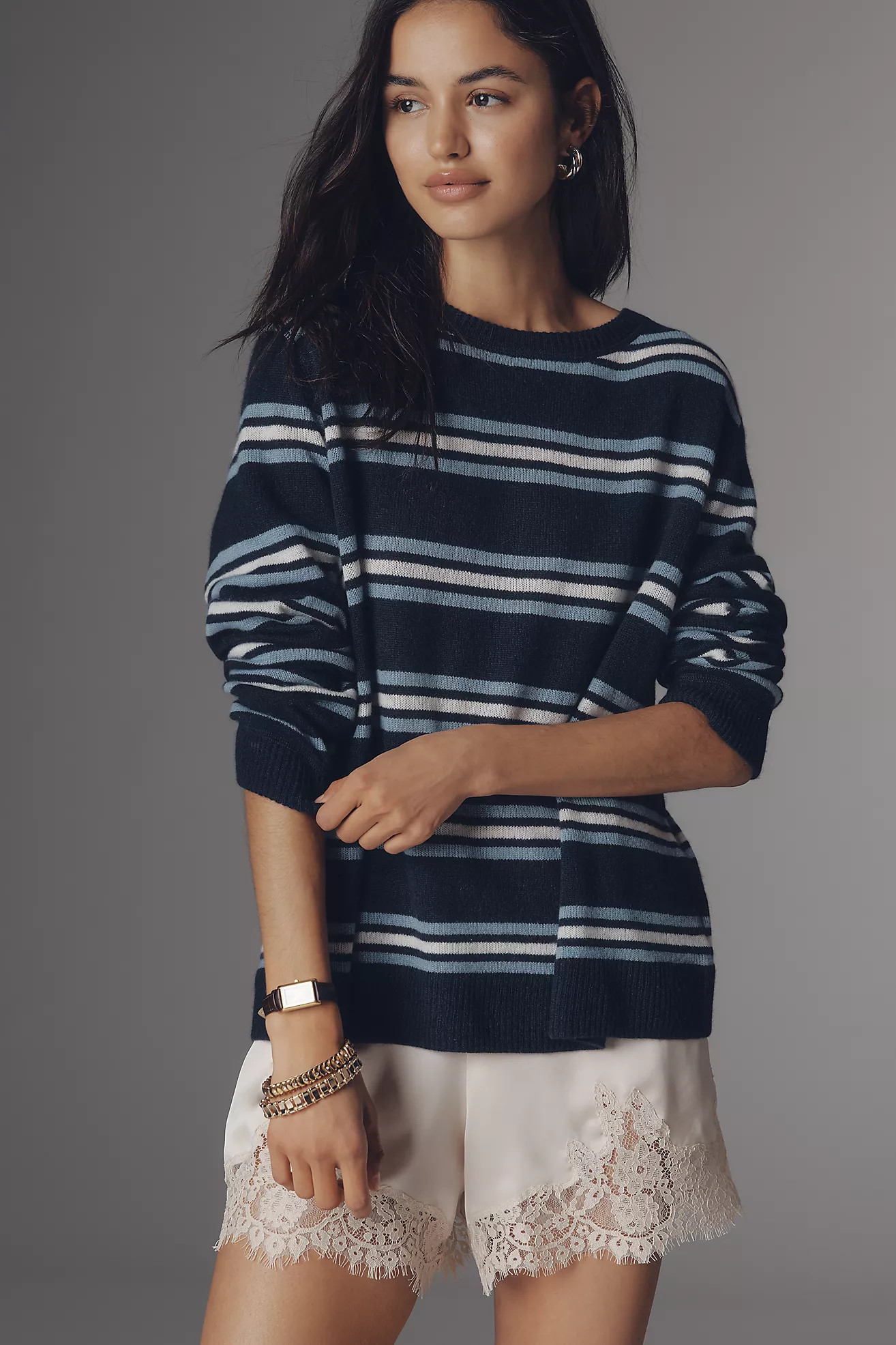 Reformation Cashmere Boyfriend Sweater | Anthropologie (US)