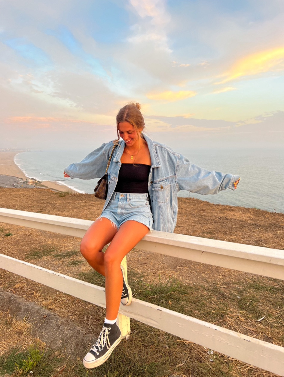 casual spring transition outfit🤍 my favorite oversized denim jacket! love this denim on denim moment

#LTKfindsunder50 #LTKstyletip #LTKMostLoved