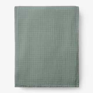The Company Store Gossamer Thyme Cotton King Blanket 51198W-K-THYME - The Home Depot | The Home Depot