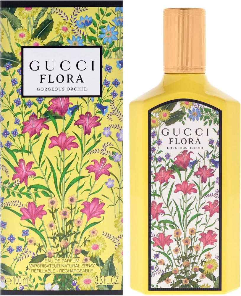 Flora Gorgeous Orchid by Gucci for Women - 3.3 oz EDP Spray (Refillable) | Amazon (US)
