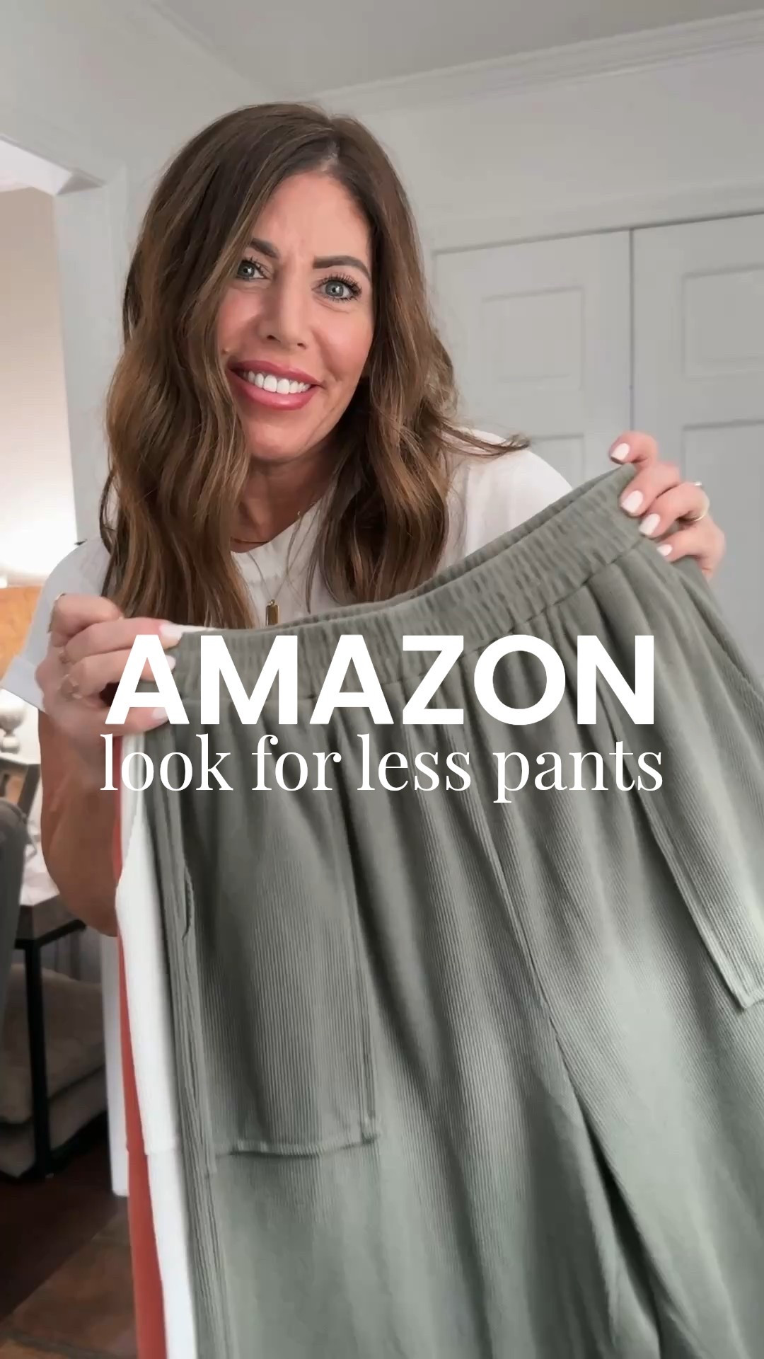 Must have look for less comfy pants from Amazon!! On sale for $25 available in several colors. Size down one size for a flattering fit. Lightweight ribbed Cotton/poly harem style pants that are super comfy and versatile! You can style them so many different ways! they are a must have for spring and summer and pretty much year-round‼️

Here are several different ways I have styled them. 



#LTKWatchNow #LTKStyleTip

#LTKOver40 #LTKootd #LTKSaleAlert