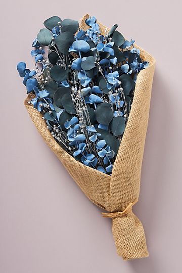 Blue Eucalyptus Bouquet | Anthropologie (US)